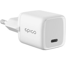 EPICO síťová nabíječka mini, PD 30W, bílá 9915111100042