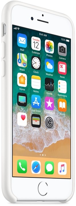 Apple silikonový kryt na iPhone 8/7, bílá_1761846684