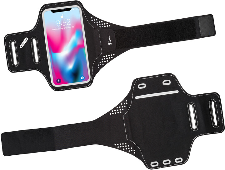 Mobilly sportovní pouzdro na ruku pro mobilní telefon do 6.4", černá