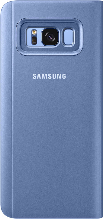 Samsung S8 Flipové pouzdro Clear View se stojánkem, modrá_517248488