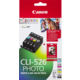 Canon CLI-526 Photo Value pack + 4x6 Photo Paper (PP-201 50sheets)_955696805