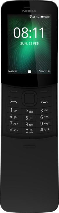 Nokia 8110 4GB, Single Sim, černá_794952643
