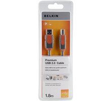 Belkin USB 2.0 kabel A-B, řada premium, 1.8 m_122926944