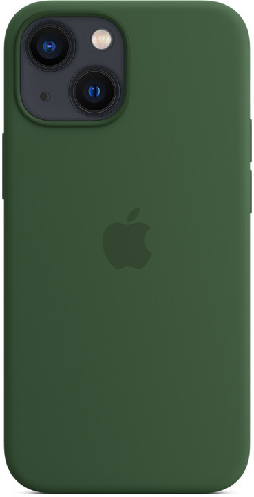 Apple silikonový kryt s MagSafe pro iPhone 13 mini, jetelově zelená_1262642847