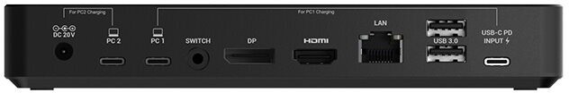 i-tec dokovací stanice USB-C/Thunderbolt Dual Display, KVM pro 2 PC, DP, HDMI, PD 65/100W_567269455