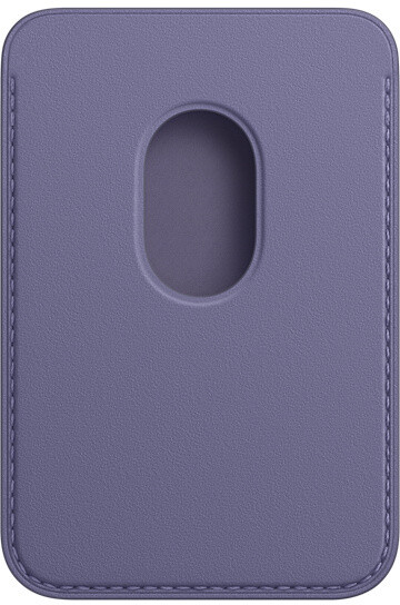 Apple kožená peněženka s MagSafe pro iPhone, šeříkově nachová_782149193