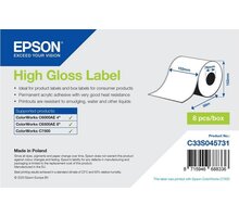Epson ColorWorks role pro pokladní tiskárny, High Gloss, 102mmx58m C33S045731