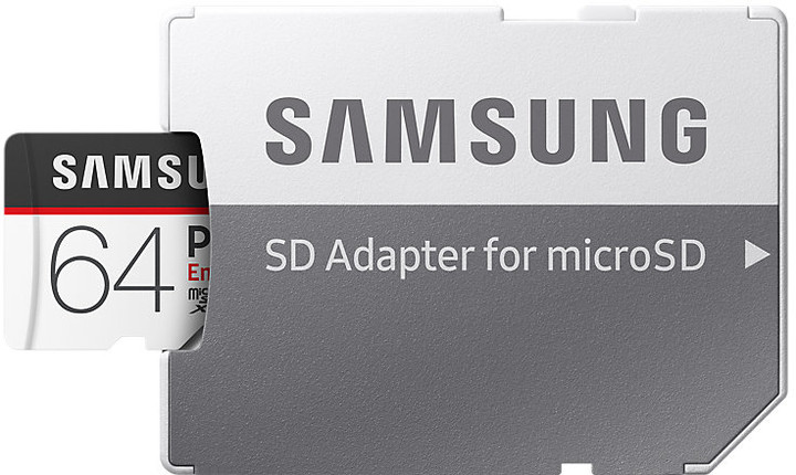 Samsung Micro SDXC 64GB PRO Endurance UHS-I + SD adaptér_247422291