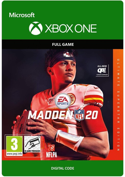 Madden NFL 20: Ultimate Superstar Edition (Xbox ONE) - elektronicky_947309223