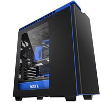 NZXT H440, průhledná bočnice, černá/modrá_152436962