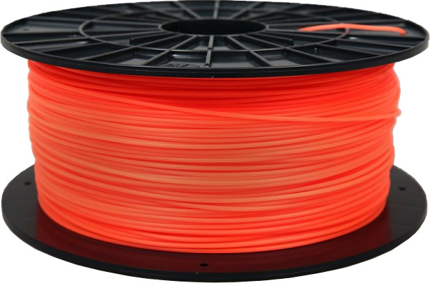 Filament PM tisková struna (filament), PLA, 1,75mm, 1kg, fluorescenční oranžová_1658863792