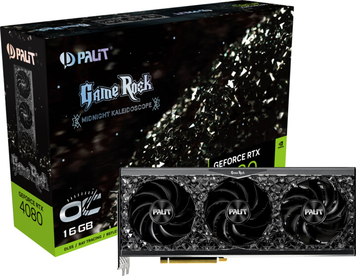 PALiT GeForce RTX 4080 GameRock OC, 16GB GDDR6X_220110238