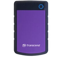 Transcend StoreJet 25H3P - 4TB, fialová