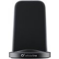 CellularLine Wireless fast charger Stand s USB-C, černý_671318820