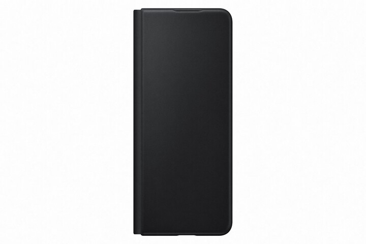 Samsung flipové pouzdro pro Galaxy Z Fold3, kožené, černá_1044988625