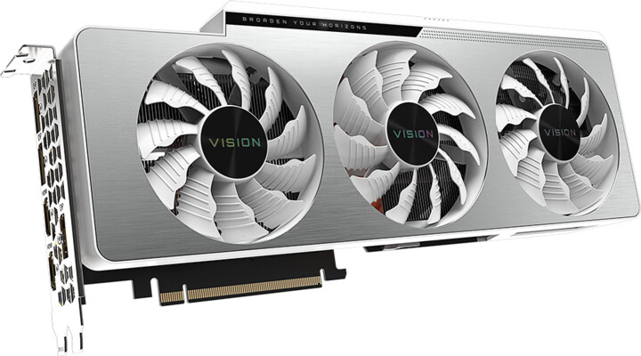 GIGABYTE GeForce RTX 3080 VISION OC 10G (rev.2.0), LHR, 10GB GDDR6X_417544463