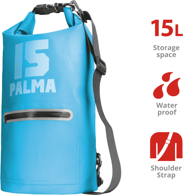 Trust Palma Waterproof Bag (15L), modrá_1460768594