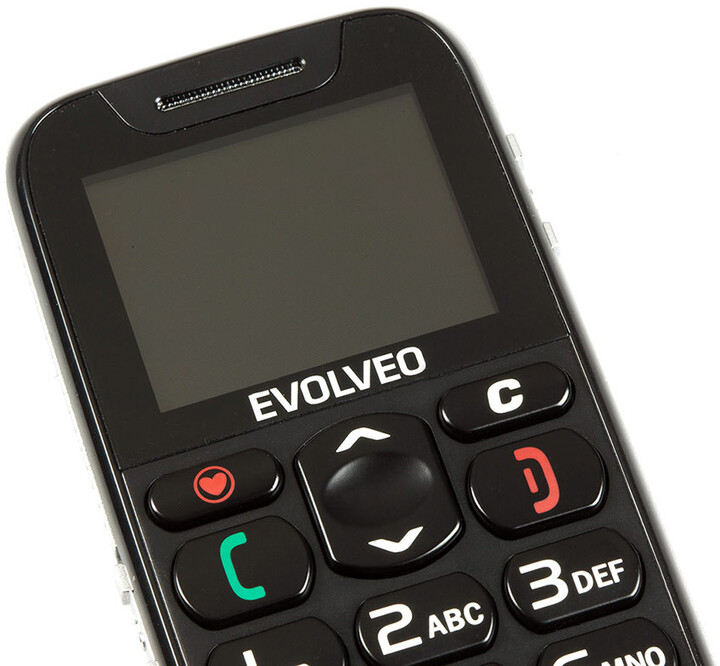 Evolveo EP-500 EasyPhone, Black_2030381163