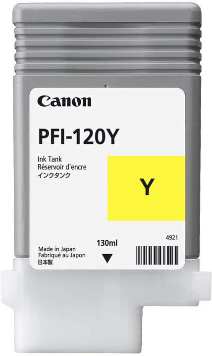 Canon PFI-120Y, yellow_1231740444