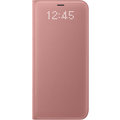 Samsung S8 Flipové pouzdro LED View, růžová