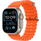 Apple Watch Ultra 2, Ocean Band, Orange