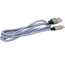 DEVIA micro USB kabel, pletený DATAMICRODEV