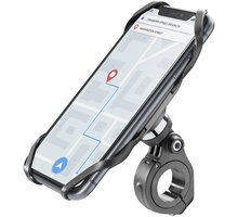 Cellularline univerzální držák Bike Holder pro mobilní telefony, upevnění na řídítka, černá