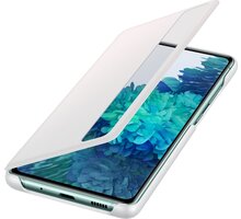 Samsung flipové pouzdro Clear View pro Galaxy S20 FE, bílá Poukaz 200 Kč na nákup na Mall.cz