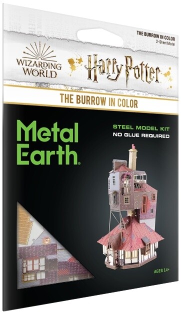 Stavebnice Metal Earth Harry Potter - Doupě, barevná, kovová_299220652