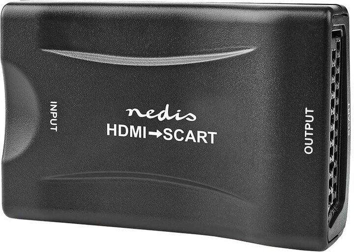 Nedis převodník HDMI - SCART (1 cestný), 1080p, černá_2098108865