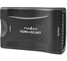 Nedis převodník HDMI - SCART (1 cestný), 1080p, černá VCON3461BK