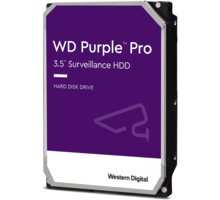 WD Purple Pro (PURP), 3,5" - 18TB Poukaz 200 Kč na nákup na Mall.cz + O2 TV HBO a Sport Pack na dva měsíce