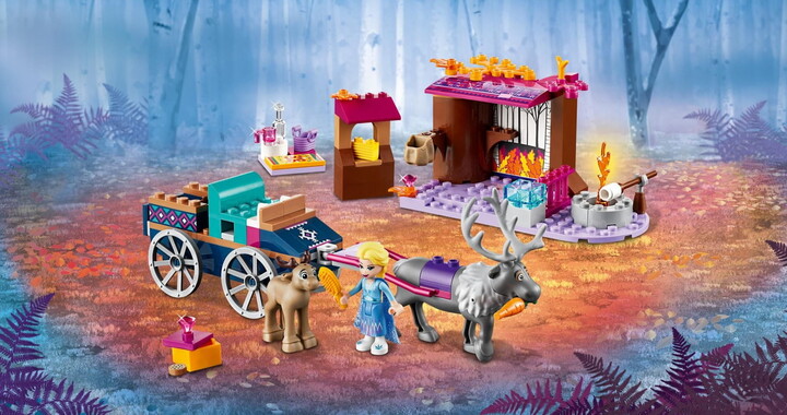 LEGO® Disney Princess 41166 Elsa a dobrodružství s povozem