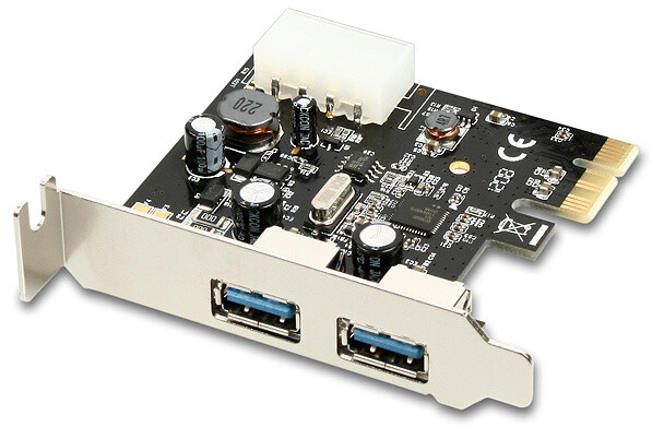 AXAGON PCEU-23R PCI-Express adapter 2x USB3.0 Renesas + LP_899099086