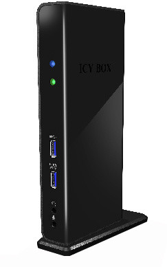ICY BOX IB-DK2241AC, USB 3.0, dokovací stanice