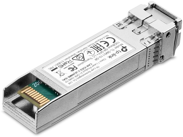TP-LINK SFP modul TL-SM5110-SR 10Gbase-SR SFP+ 2xLC Transceiver, 850nm MM, 300m_1313124004