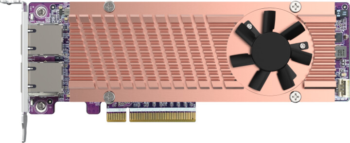 QNAP QM2-2P410G2T - rozšiřující karta pro disky SSD M.2 2280 PCIe, (Gen4 x8)_1726131852