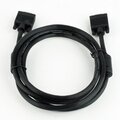 Gembird CABLEXPERT kabel prodlužovací mon 15M/15F VGA 3m stíněný extra, ferrity, černá_2076608139