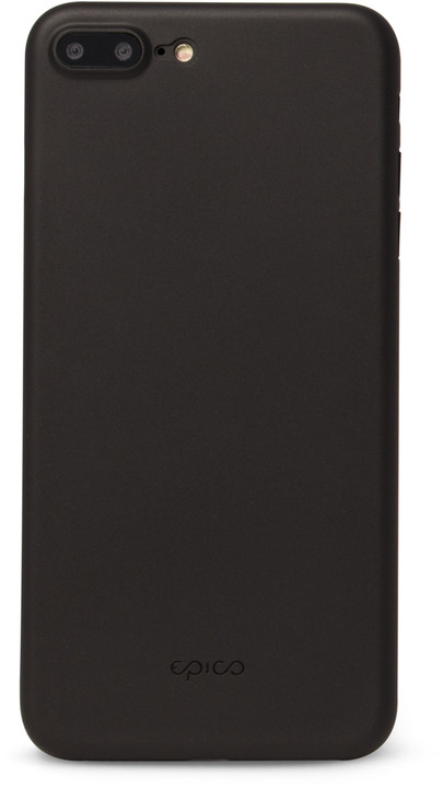 EPICO ultratenký plastový kryt pro iPhone 7 Plus TWIGGY MATT, 0.3mm, černá_170575650