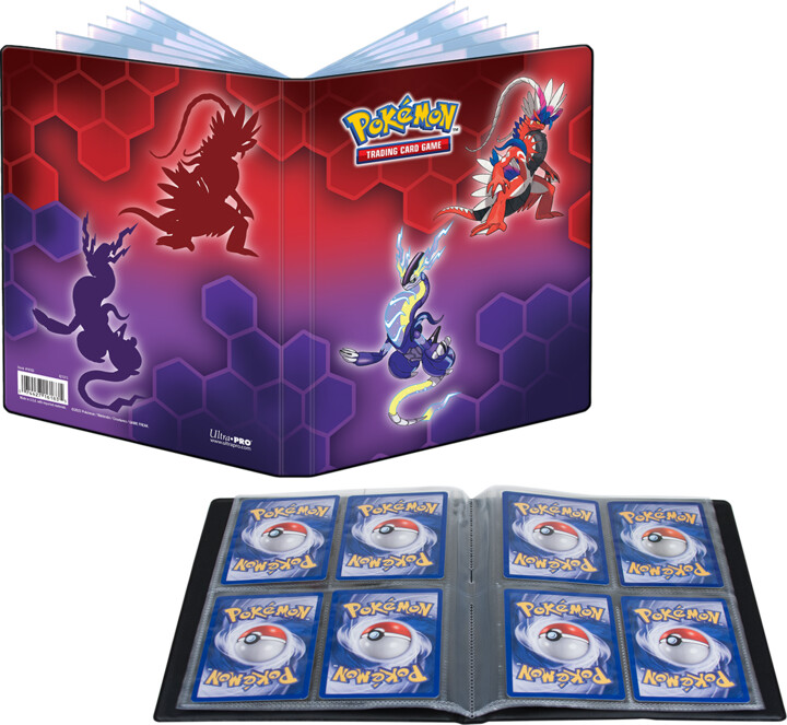 Album Ultra Pro Pokémon: GS Koraidon &amp; Miraidon - A5, 80 karet_1605952248