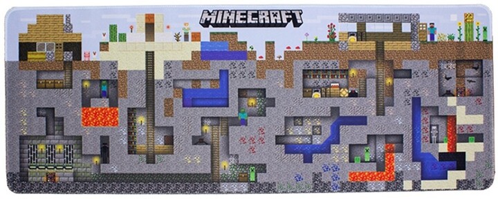 Minecraft - World, šedá