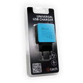 Nabíječka USB C-TECH UC-01, 2x USB, 2,1A, černo-modrá (v ceně 159 Kč)_1132059738