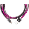 PlusUs LifeStar Premium Handcrafted USB Charge &amp; Sync cable (1m) Lightning - Pink_2097288918