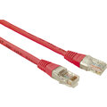 Solarix Patch kabel CAT5E UTP PVC 1m červený non-snag-proof_813976331