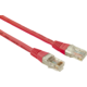 Solarix Patch kabel CAT5E UTP PVC 1m červený non-snag-proof