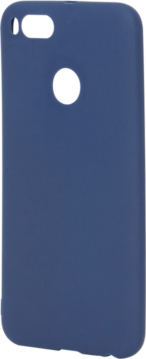 EPICO pružný plastový kryt pro Xiaomi Mi A1 SILK MATT - tmavě modrý_1855096475
