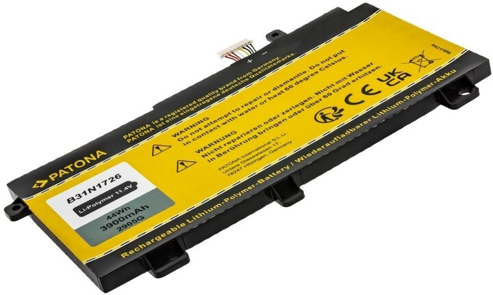 PATONA baterie pro ASUS FX504, 3900mAh, Li-Pol, 11,4V, B31BN91_461789972