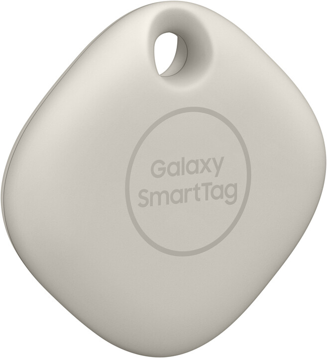 Samsung chytrý přívěsek Galaxy SmartTag, 2ks, černá/béžová_1482926149