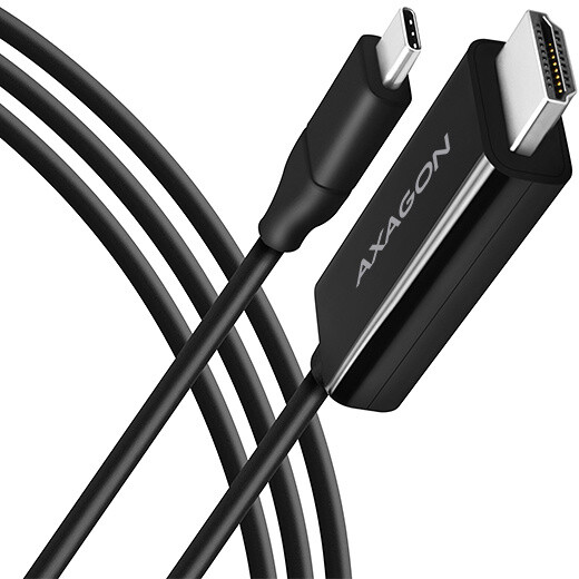 AXAGON RVC-HI14C, USB-C -&gt; HDMI 1.4 redukce / kabel 1.8m, 4K/30Hz_1630225709