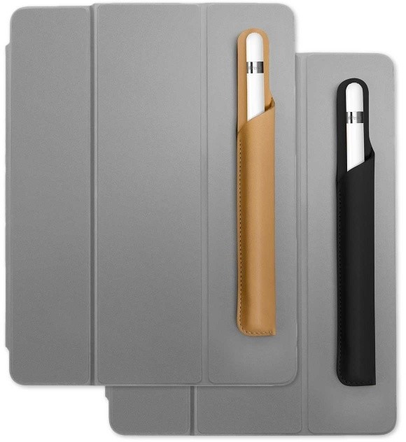 TwelveSouth PencilSnap magnetic leather case for Apple Pencil - camel_1019697863